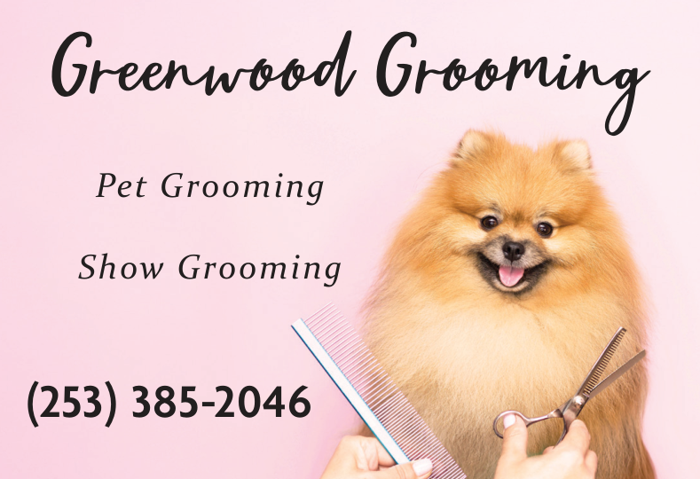 Greenwood Grooming ad card